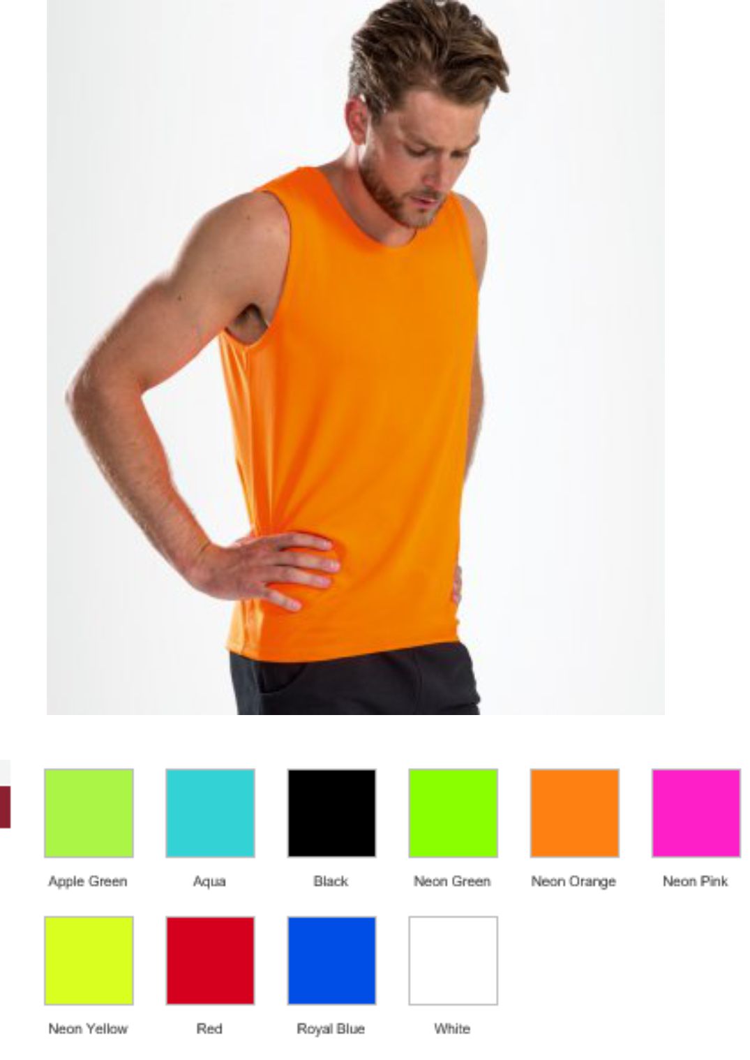 02073 Sol's Sporty Performance Tank Top